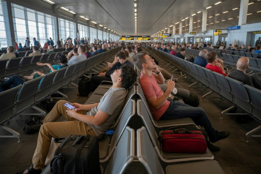 Icelandair faces flight chaos at keflavik airport as nearly a dozen services are cancelled disrupting stockholm, frankfurt, newark, portland, baltimore, berlin and more major routes across europe and north america - new update you need to know