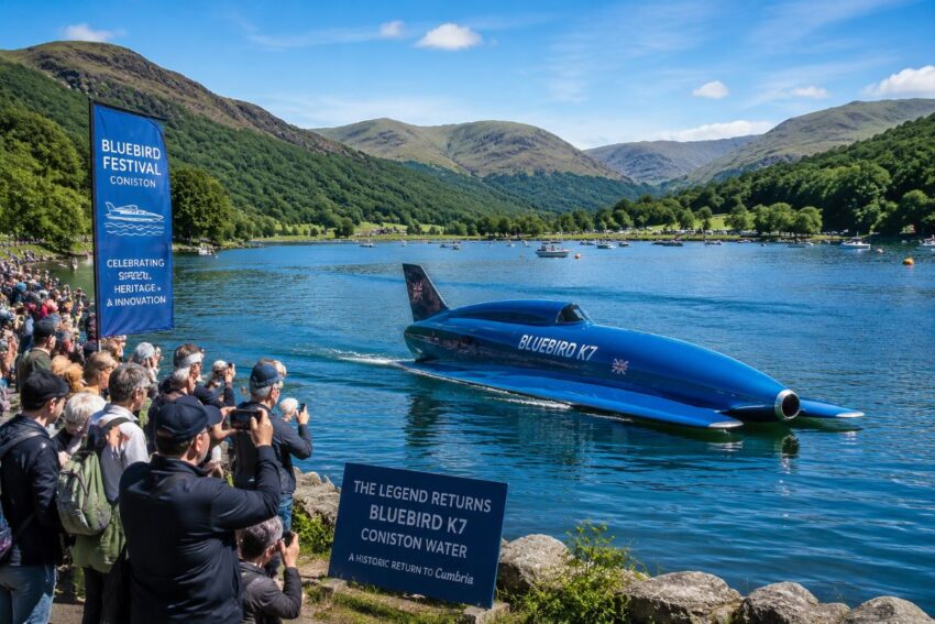 - travel and tour world Travel enthusiasts in cumbria eagerly await the historic return of iconic bluebird k7 to coniston water in 2026 festival
