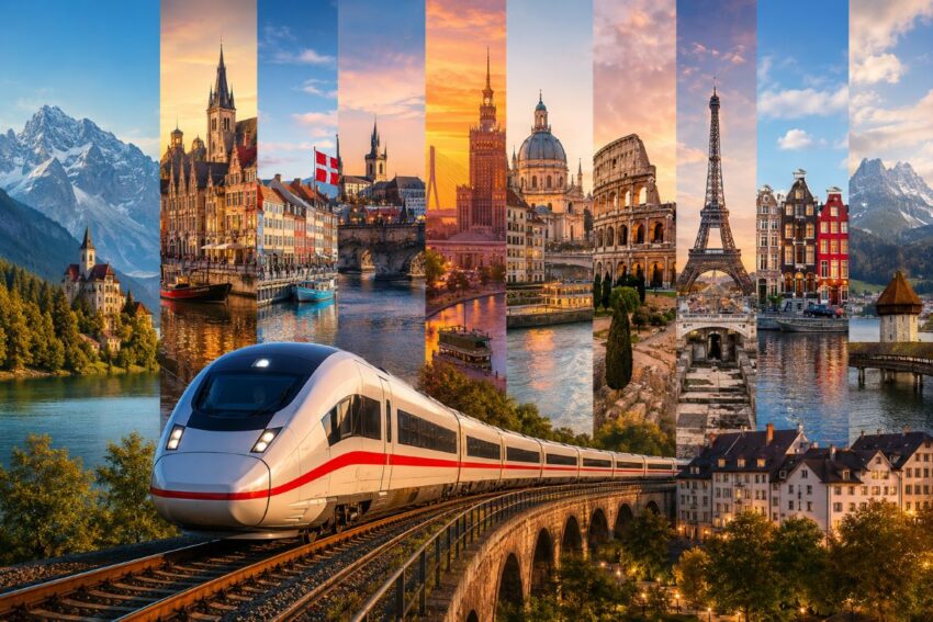 - travel and tour world Germany joins belgium, denmark, czechia, poland, austria, italy, france, netherlands, and switzerland in major summer 2026 international rail expansion as deutsche bahn adds new high-speed and overnight european connections