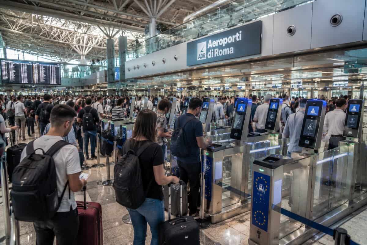 Rome airports consider temporary suspension of ees checks to prevent summer travel chaos