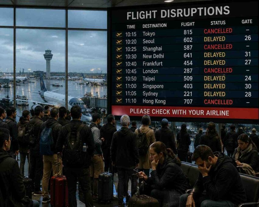Flight disruptions 2026 are intensifying at san francisco international airport (sfo) after the faa parallel landing ban reduced runway efficiency during peak operating hours. Combined with ongoing runway modernization work,