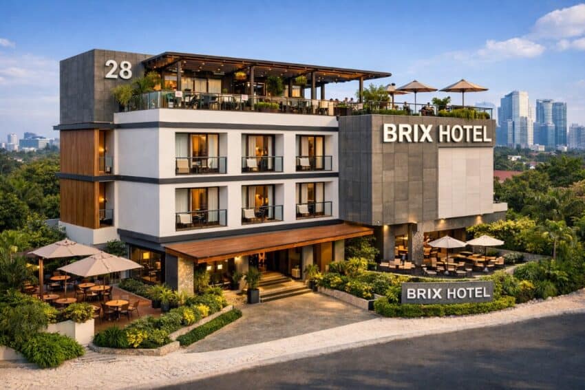 Indonesia welcomes brix hotel cilandak in south jakarta with 28 boutique rooms modern amenities on-site dining and easy access to city tourist attractions