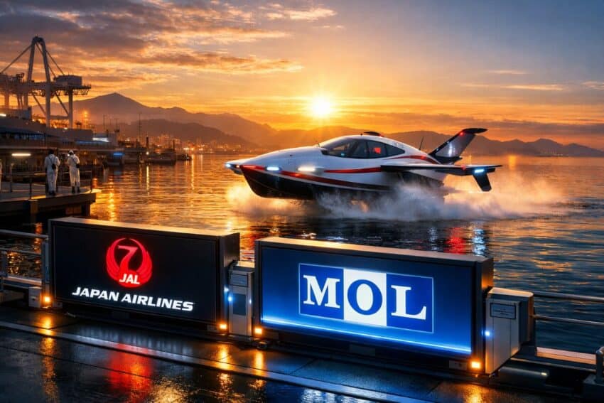 Japan&rsquo;s jal&ndash;mol partnership launches seaglider flying ship project