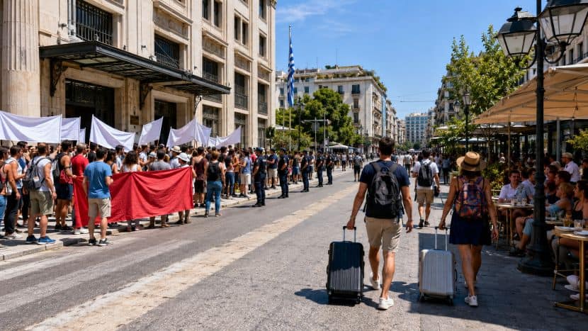 Greece - travel and tour world Greece faces nationwide 24-hour tourism strike