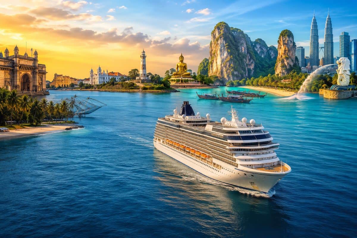 India aligns sri lanka, thailand, malaysia, singapore with expansive multi-country indian ocean and southeast asia cruise voyage connecting mumbai goa kochi colombo phuket langkawi penang port klang and singapore in december 2028: exclusive