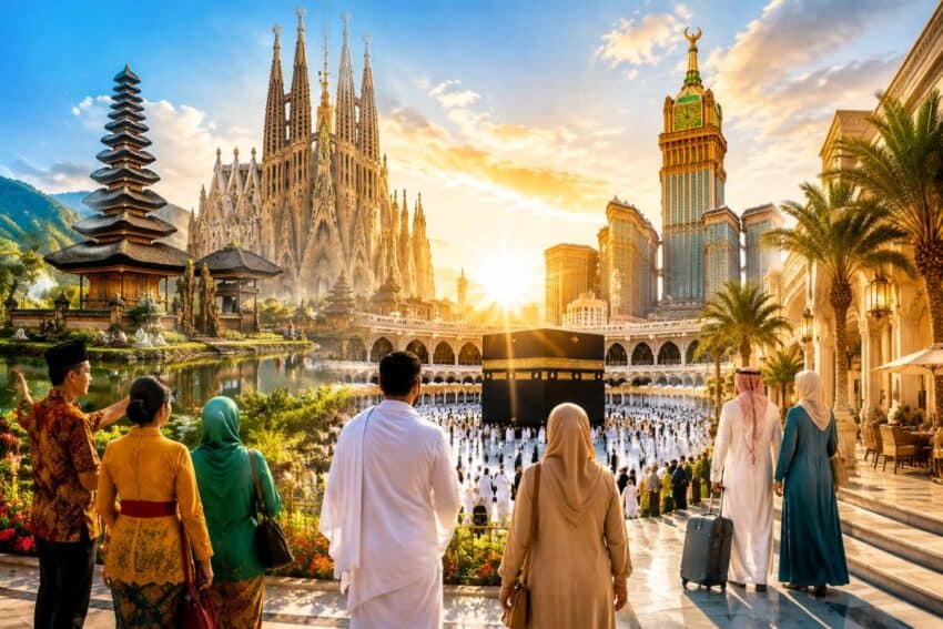 Saudi arabia joins indonesia, spain, saudi arabia and global un tourism partners in expanding religious and leisure travel connectivity, strengthening visitor exchange, enhancing hajj and umrah experiences, and unlocking new opportunities for sustainable tourism growth across the middle east and southeast asia