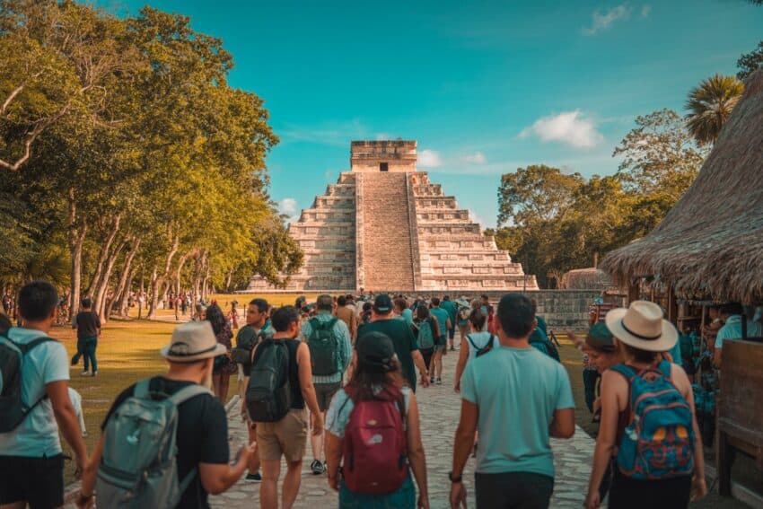 Rising tourism in mexico