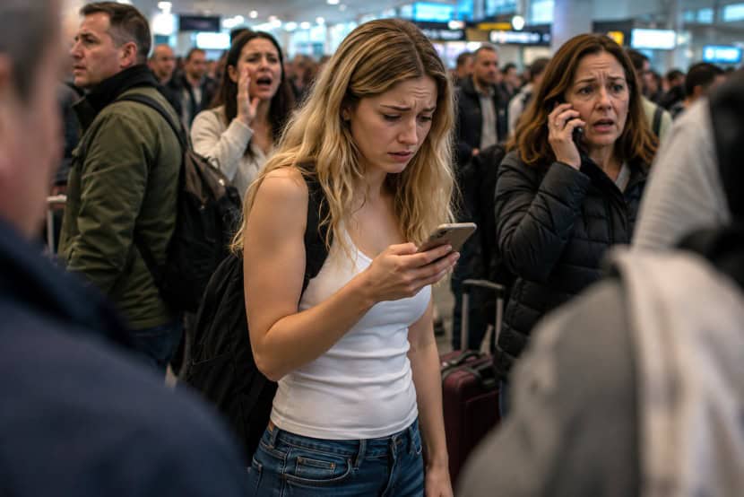 Flights cancelled throughout europe as germany, uk, austria, netherlands, greece, belgium, and more cancel 51 and delay 1,978 flights, disrupting lufthansa, british, aegean, austrian, and others in athens, berlin, vienna, london, and more