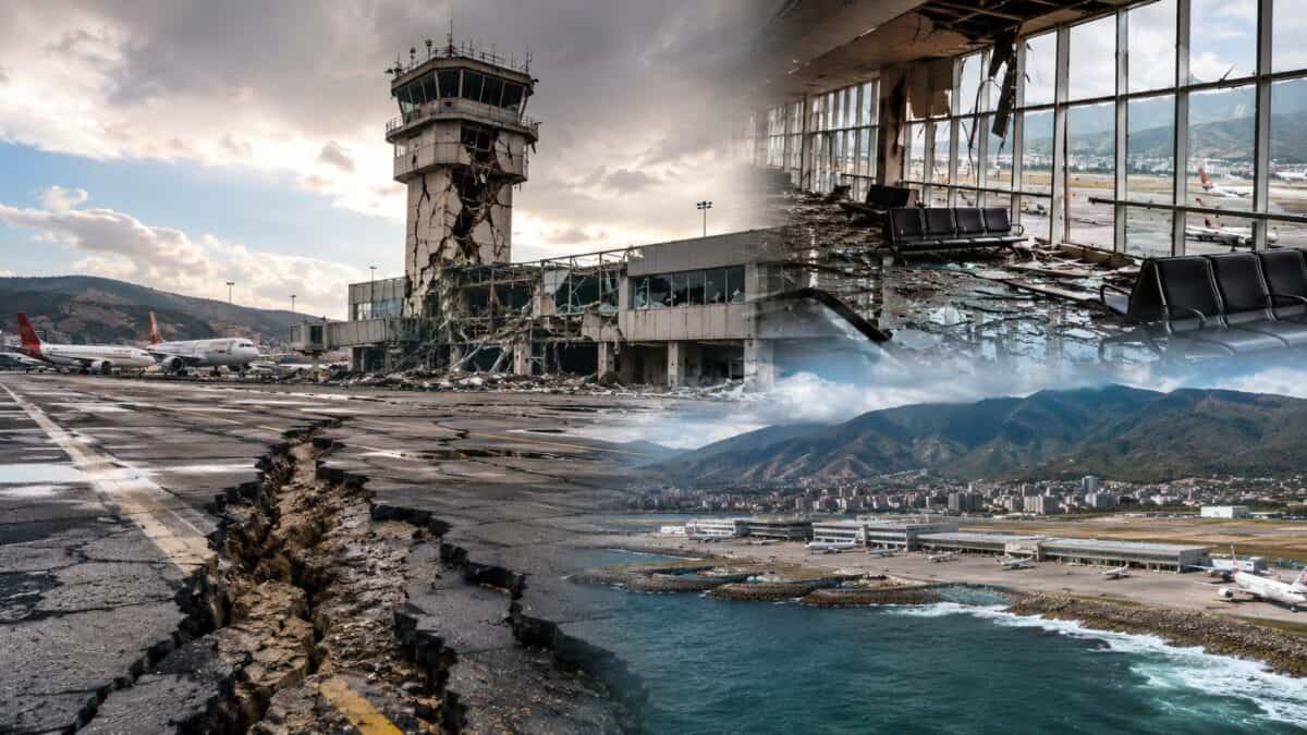 Venezuela's Simón Bolívar International Airport Shuts Down After Powerful 7.1 Earthquake 