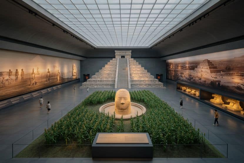 Shanghai museum transforms into immersive ancient americas cultural world - travel and tour world Shanghai museum transforms into immersive ancient americas cultural world