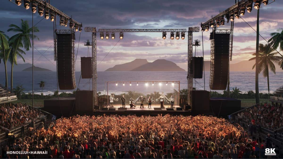 Journey performing live in honolulu as part of hawaii&rsquo;s gracianna concert series