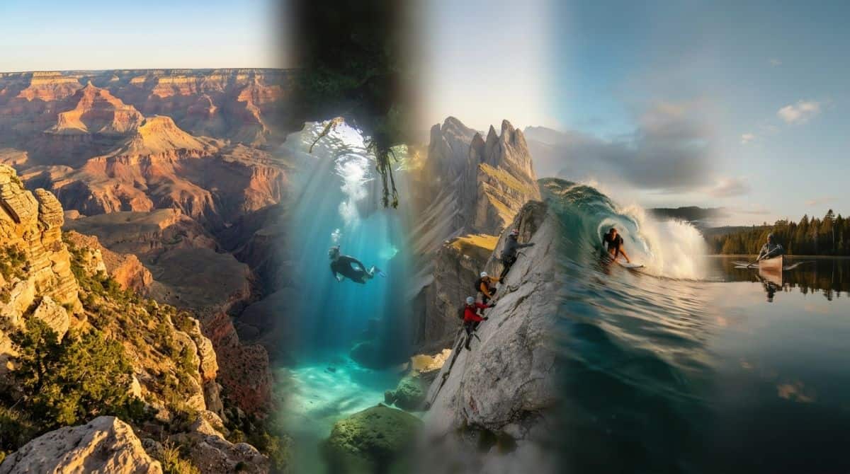 Us leads with mexico, italy, australia, canada and other global destinations to fuel experiential travel and outdoor experiences as the adventure tourism market is set to expand to over eight hundred forty billion usd by 2031