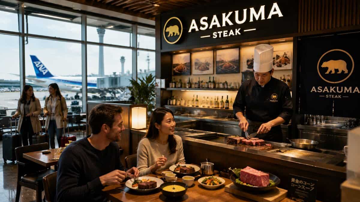 Chubu centrair airport opens first asakuma steak restaurant to boost airport dining experience - travel and tour world Chubu centrair airport opens first asakuma steak restaurant to boost airport dining experience