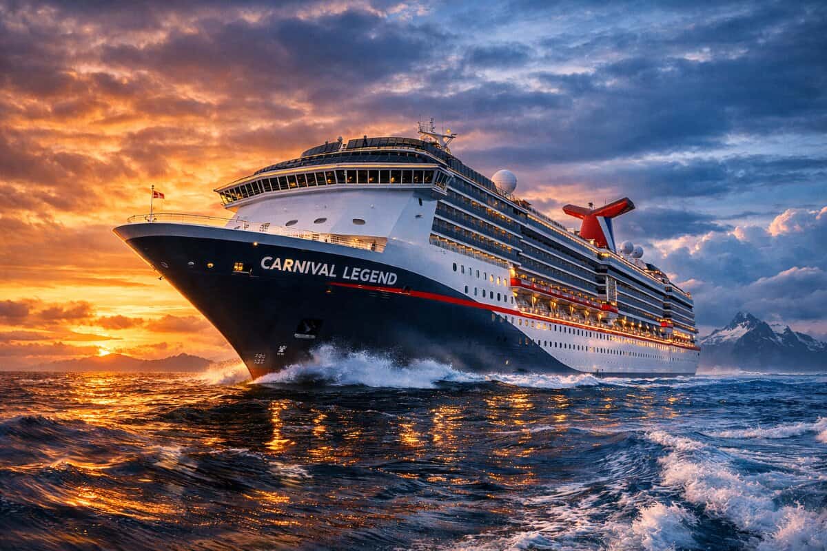 Carnival legend sets sail from dover on 12-night iceland and arctic voyage - travel and tour world Carnival legend sets sail from dover on 12-night iceland and arctic voyage