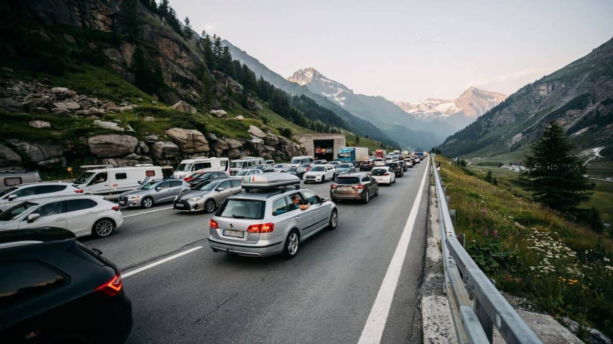 Switzerland, italy, and several other countries, are facing increased summer road trip disruptions as holiday traffic worsens with gotthard tunnel traffic delays.