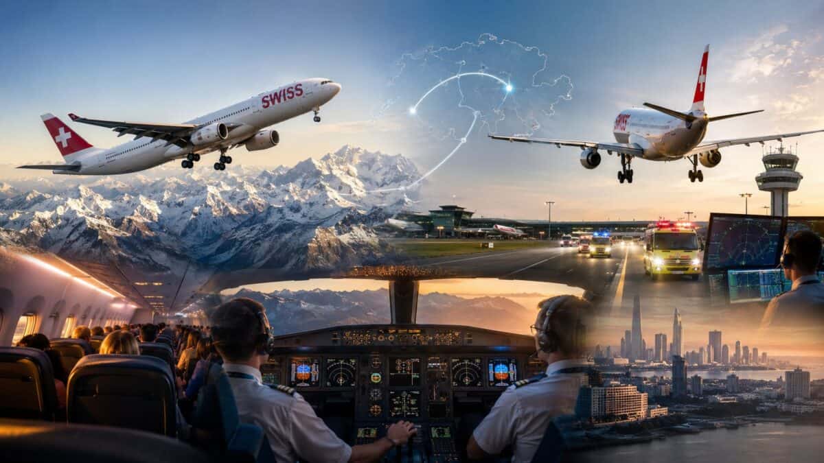 Swiss - travel and tour world Swiss airbus a330 bound for india returns to switzerland