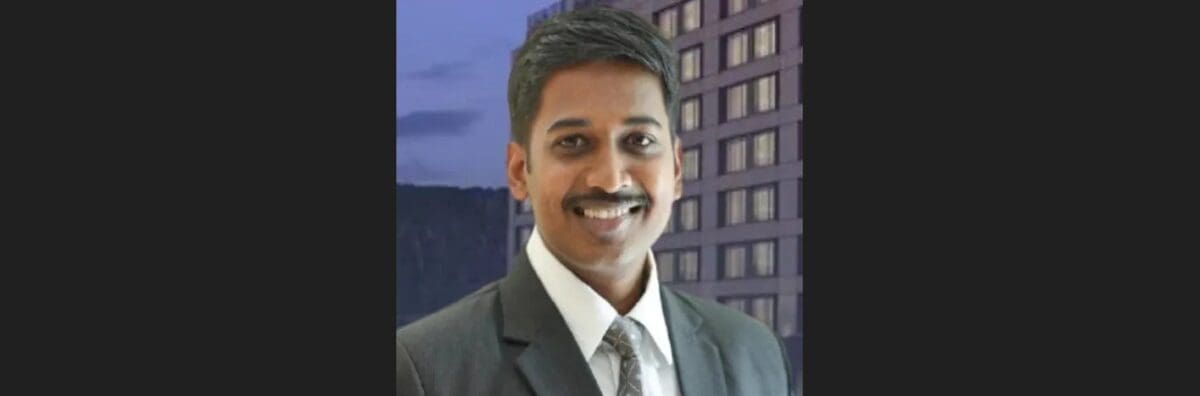 Vinoth r has been appointed as chief engineer at hyatt place jaipur malviya nagar