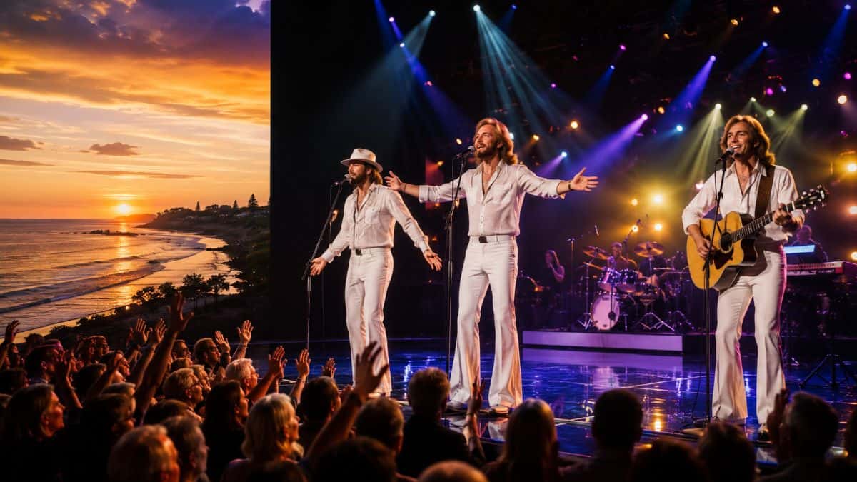 - travel and tour world Australia aligns with united states, united kingdom, new zealand and singapore as the australian bee gees show brings its thirty-year anniversary tour to port macquarie, strengthening live entertainment tourism, regional visitor economy and cultural travel experiences across new south wales