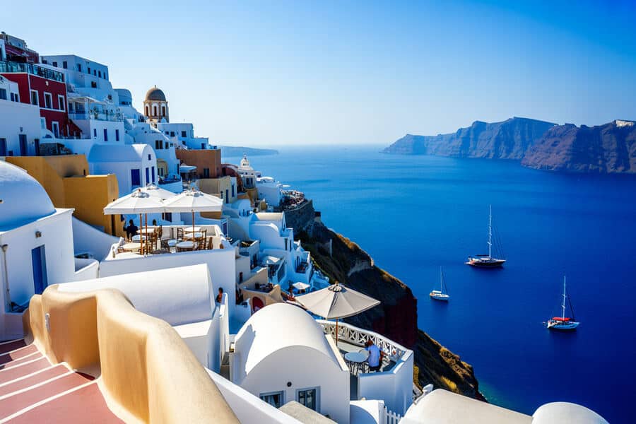 A-panoramic-photograph-of-santor - travel and tour world Greece
Singapore