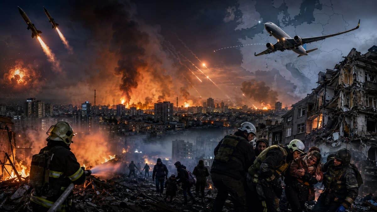 Kyiv dominates headlines as russia fires 41 missiles and 125 drones