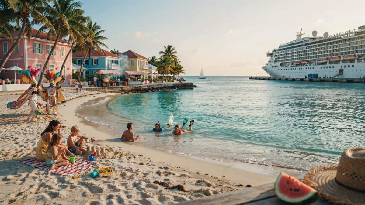 Celebration key showcases the new face of grand bahama cruise tourism.