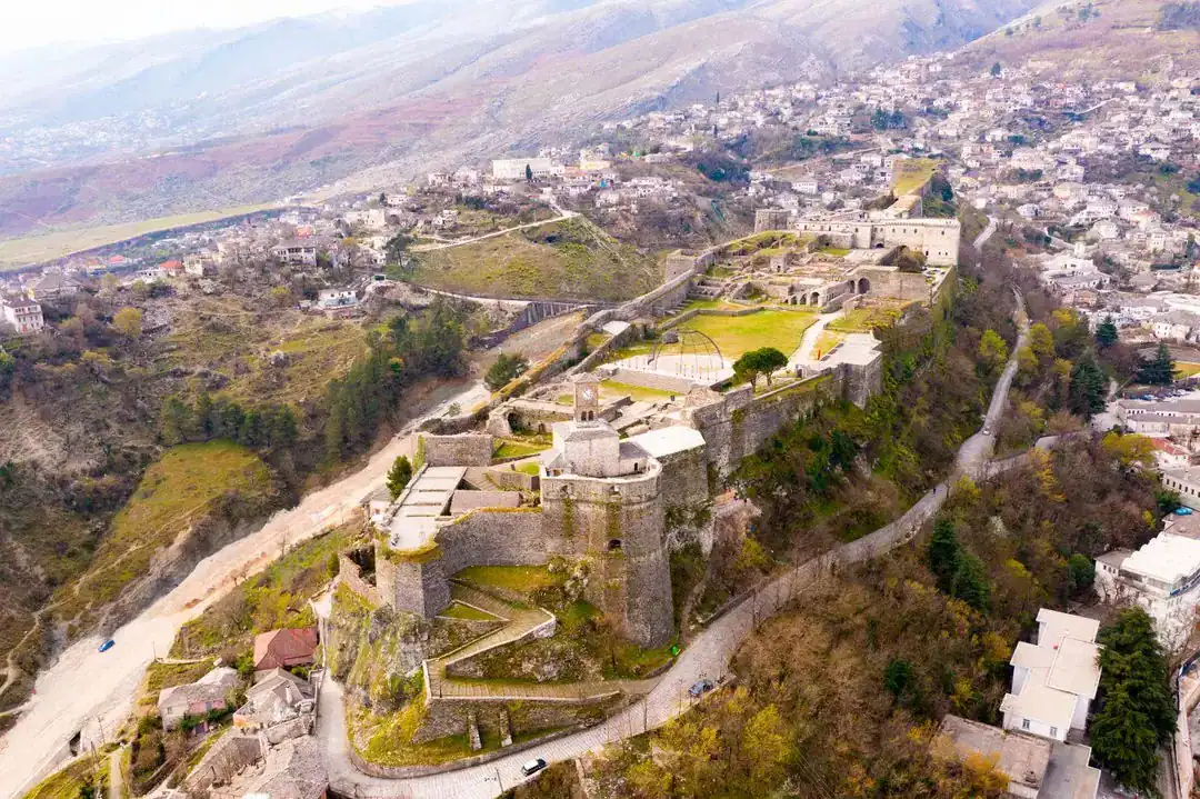 Restored gjirokastra castle supporting heritage tourism and local employment in southern albania