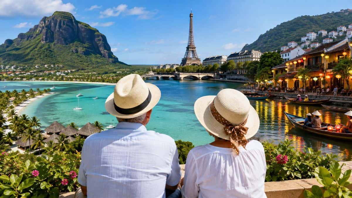 Americans discover new retirement horizons across mauritius, france, vietnam and albania in search of affordable global living