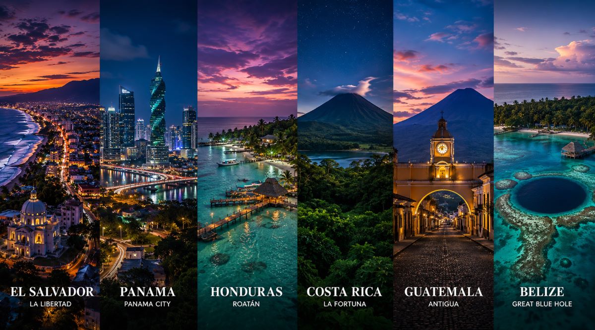 Central america - travel and tour world Central america