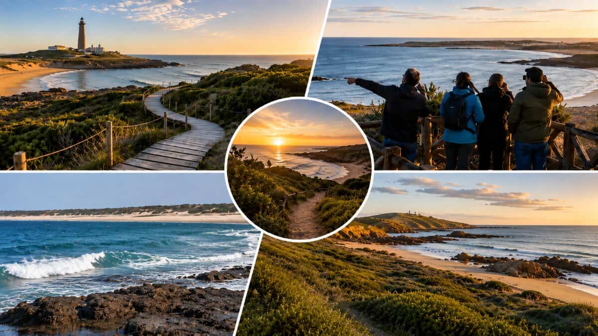 Uruguay tourism coastal scenery in rocha, la paloma and la coronilla.