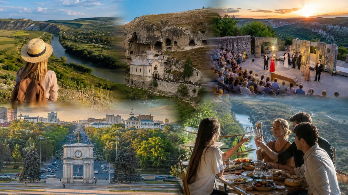 Moldova cultural tourism featuring orheiul vechi, butuceni opera, chișinău and rural heritage landscapes.