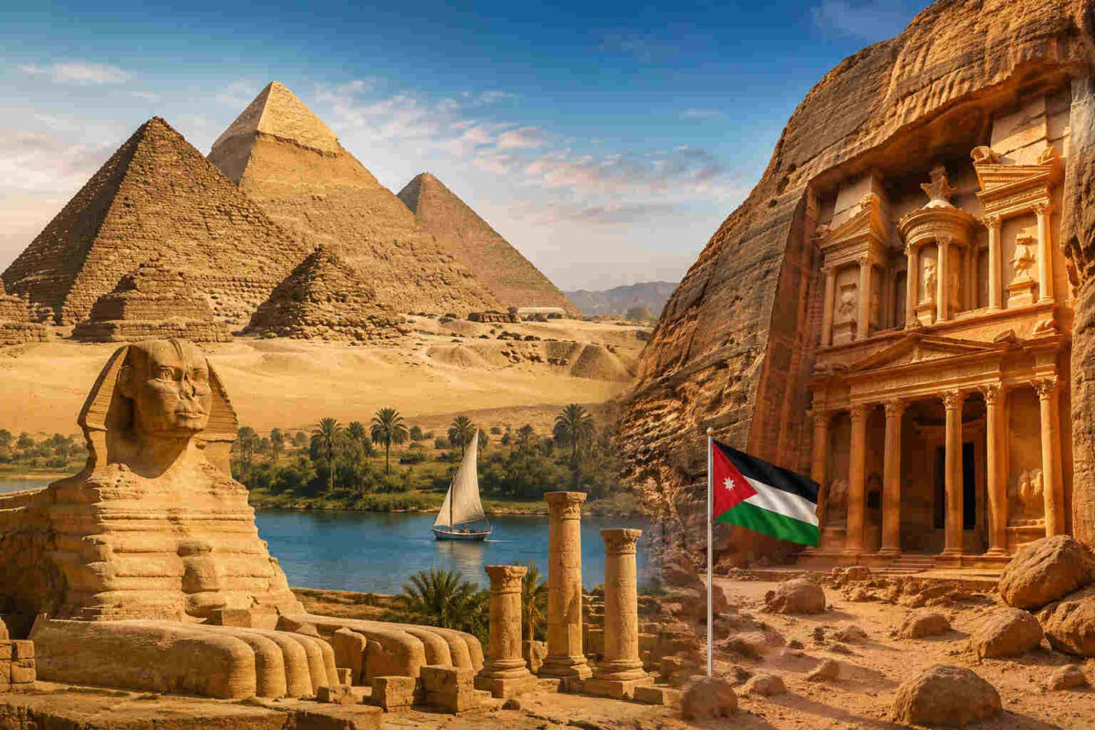Egypt and jordan
