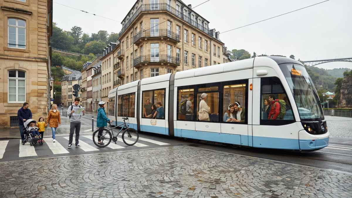 Free public transport  in luxembourg