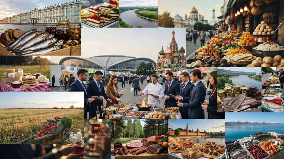 Russia food tourism and worldfood moscow 2026 cities