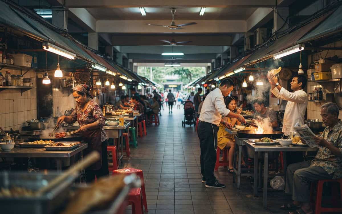 Singapore street food heritage