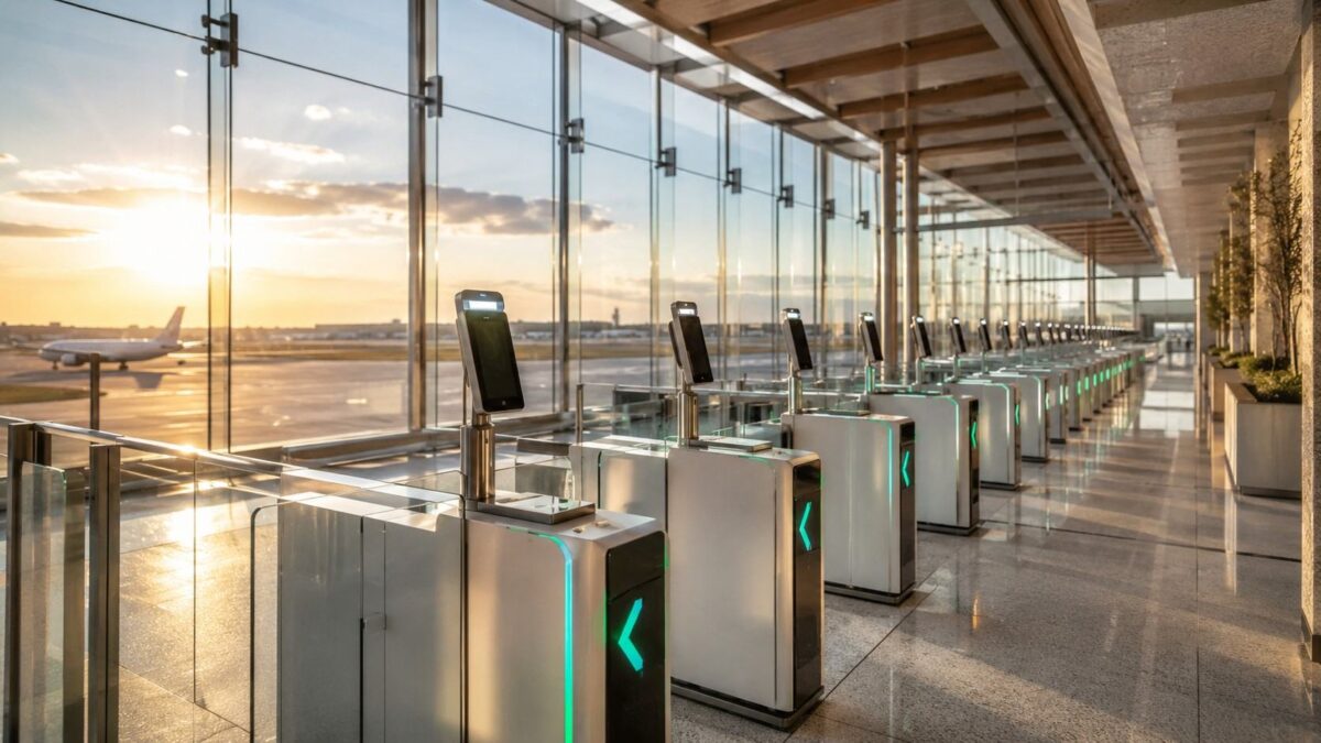 South africa - travel and tour world South africa tourism transformation with biometric immigration gates at an international airport