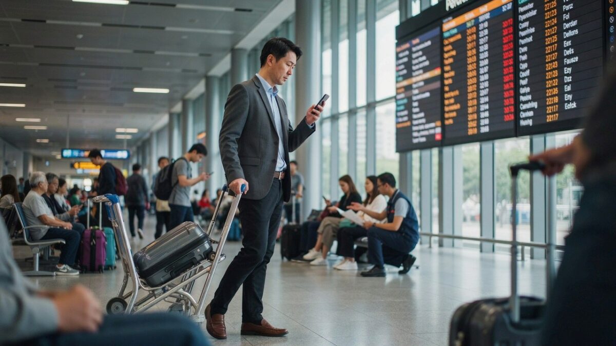 Asia air travel