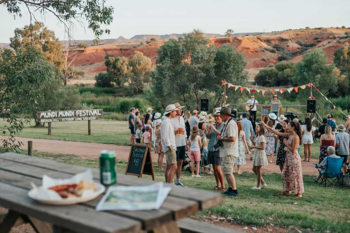 Discover mundi mundi festival travel news as outback music fans enjoy pop-up shows after rain disruptions.