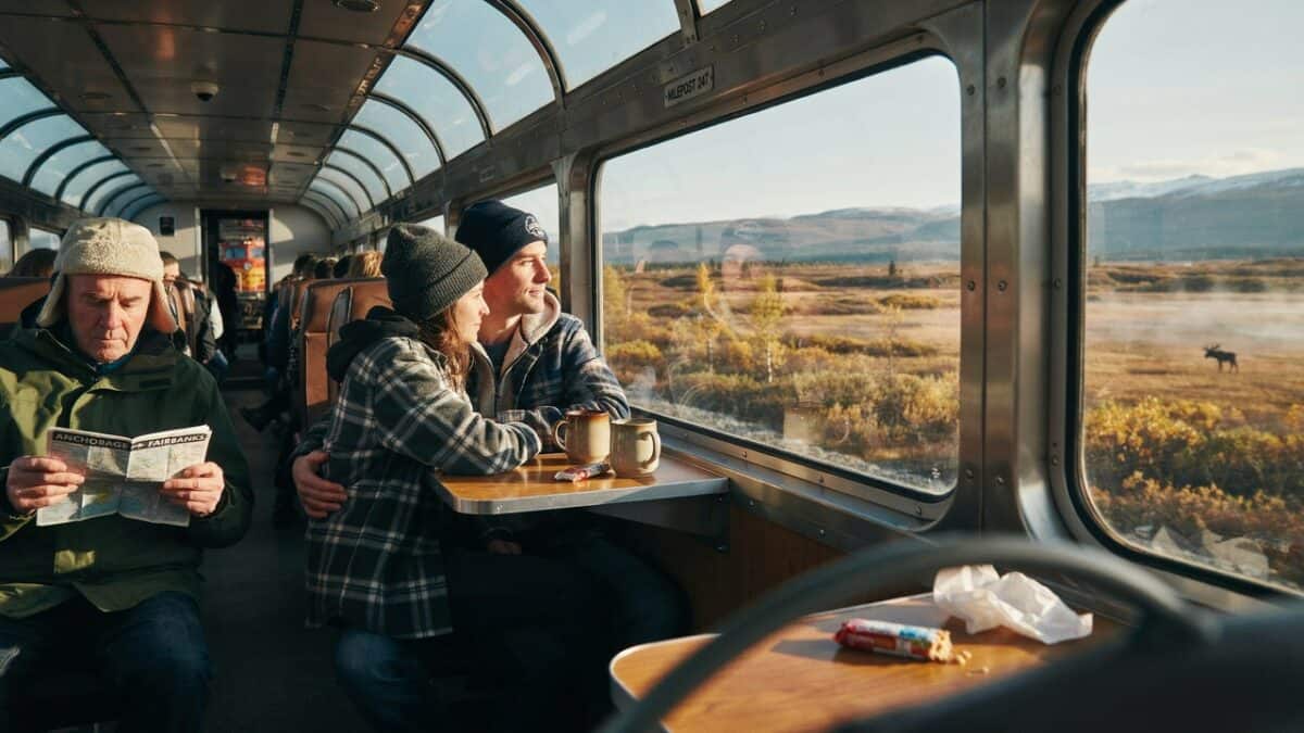 Discover alaska railroad travel as anchorage to fairbanks trains unlock breathtaking wilderness views.