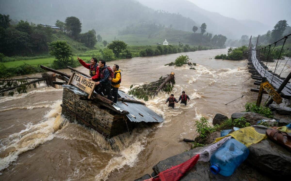 Nepal travel faces disruption as himalayan floods threaten routes, tourism areas and visitor safety.