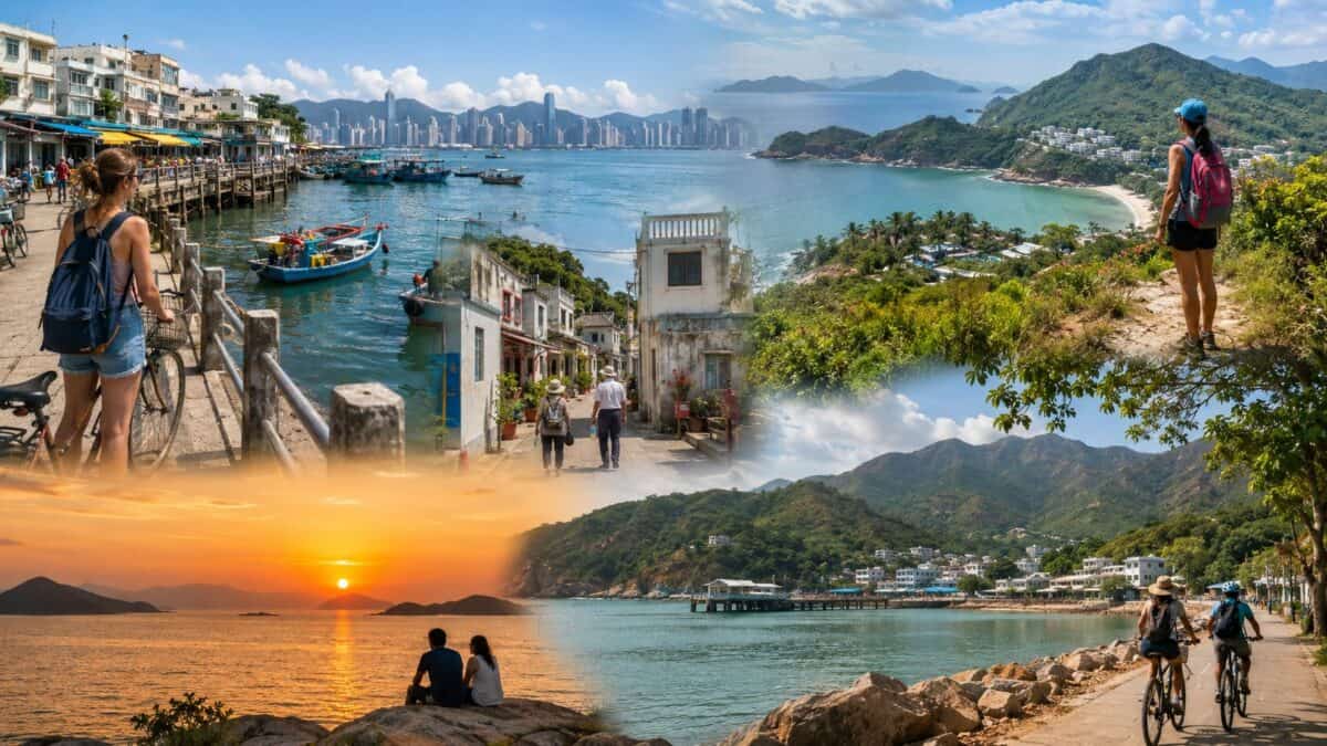 Hong kong outlying islands cheung chau lamma peng chau mui wo travel landscape