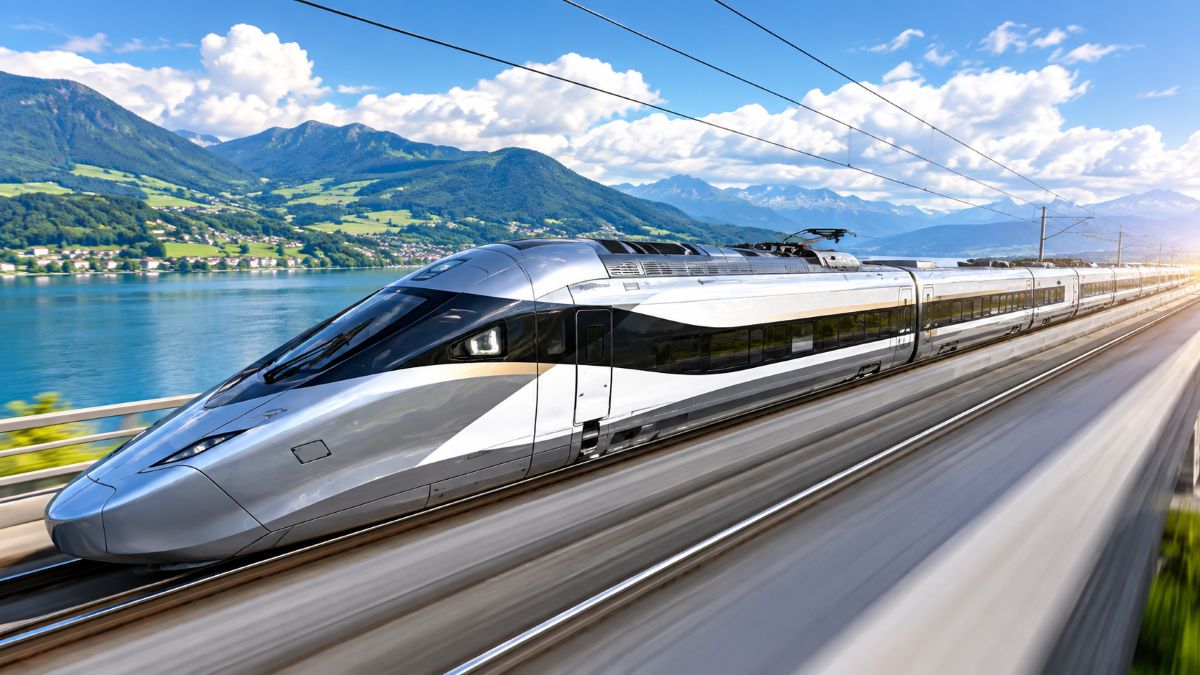 Alstom's new-generation train design showcasing a modern exterior and passenger-focused railway engineering concept.