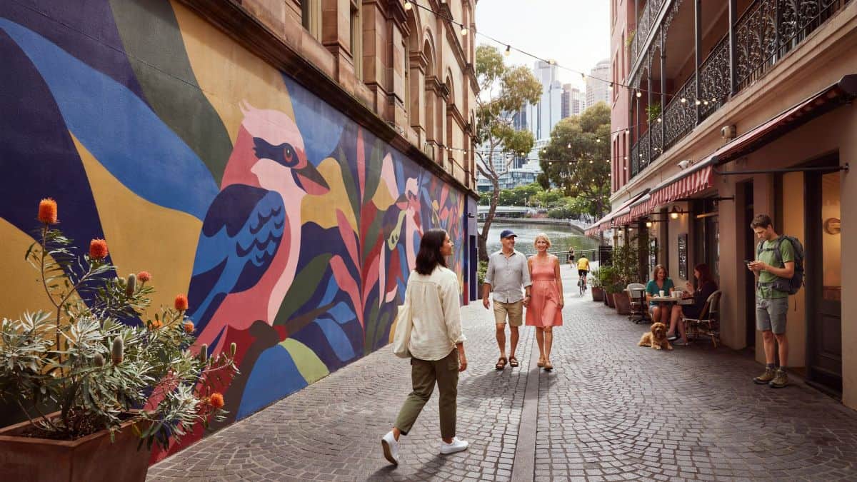 Australia walking cities