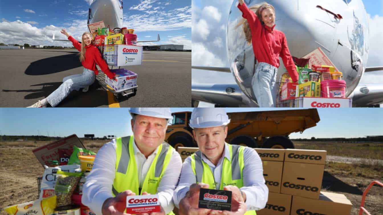 Brisbane airport costco warehouse development marking australia retail expansion by 2029
