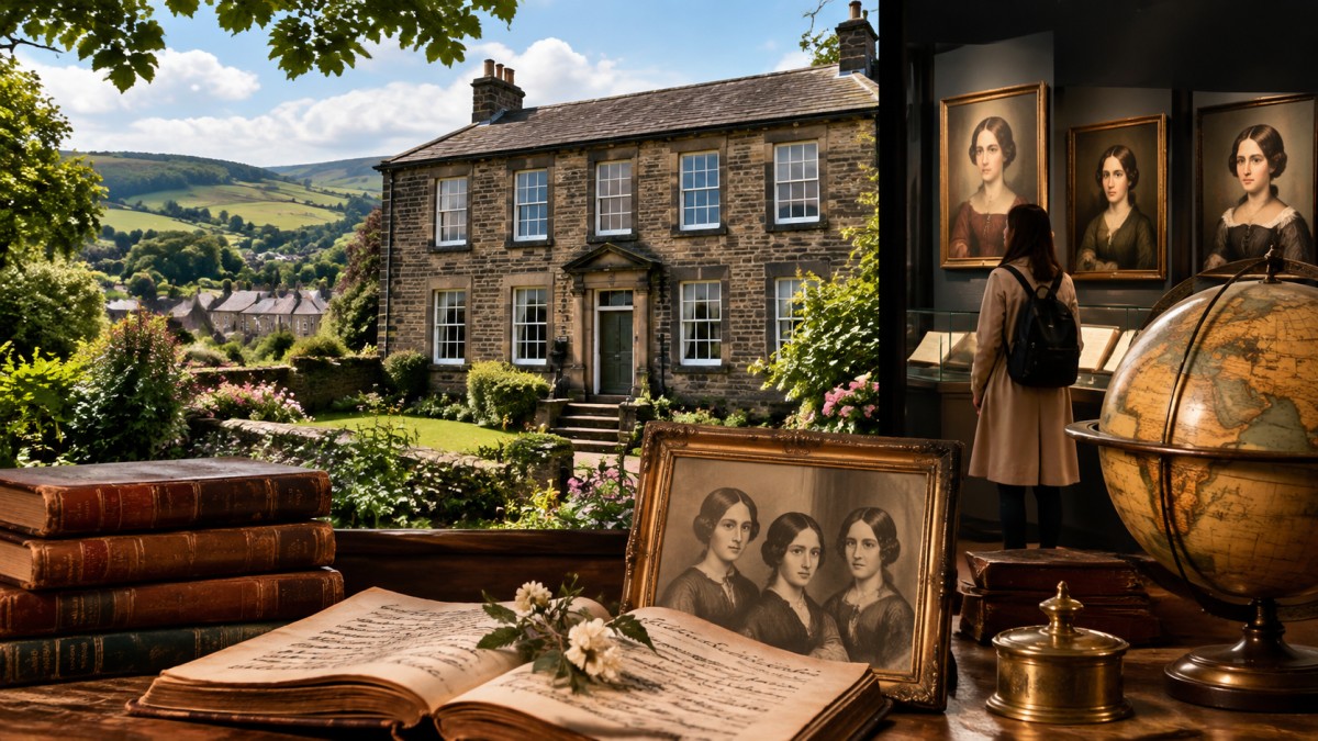Historic stone house with exhibition