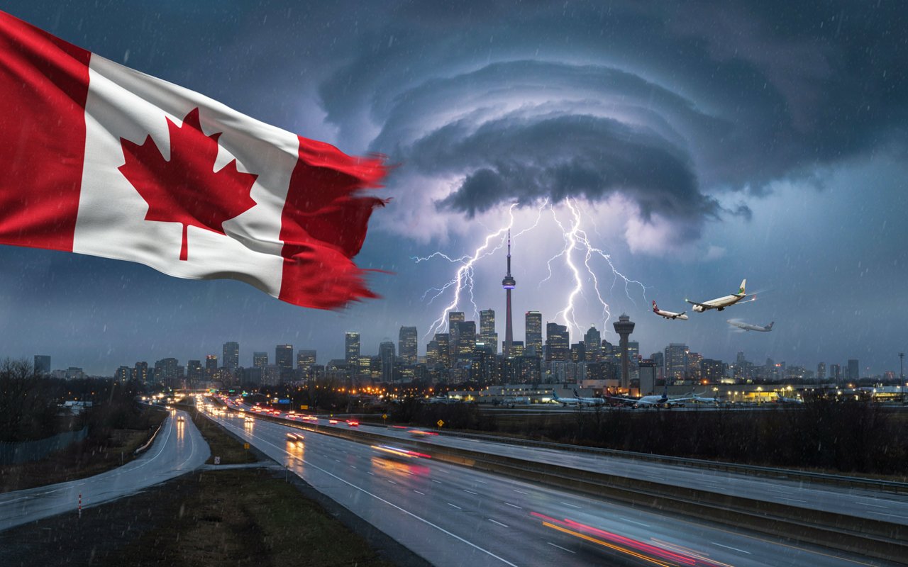 Toronto, Mississauga and More Canadian Cities to Face Severe Thunderstorm Threat