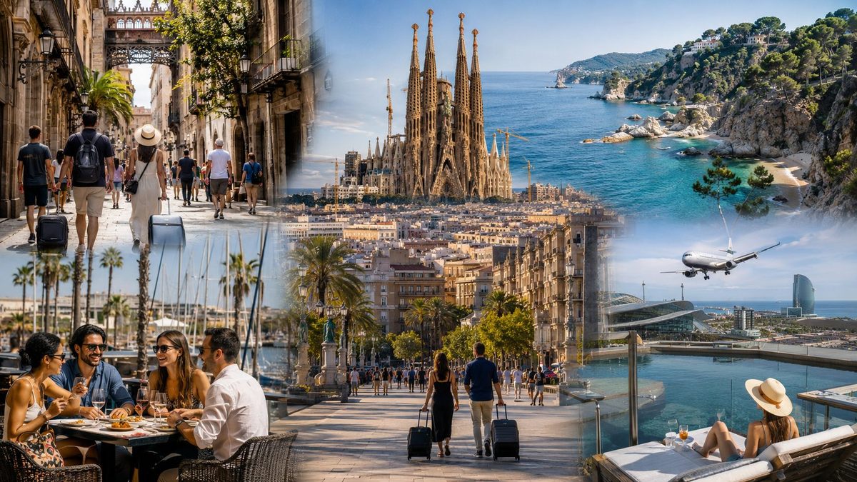 Catalonia tourism record as international visitors boost spending in barcelona and across the region