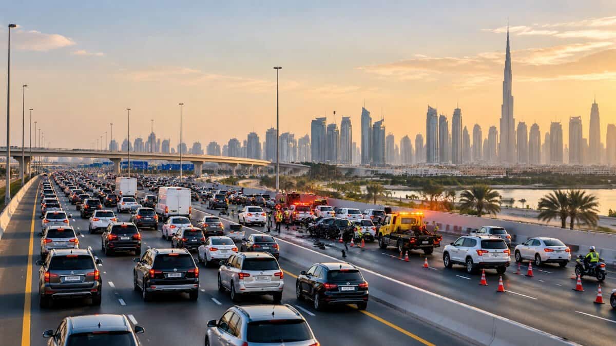Dubai traffic