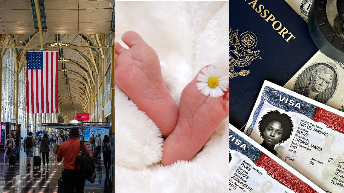Childbirth travel in us states