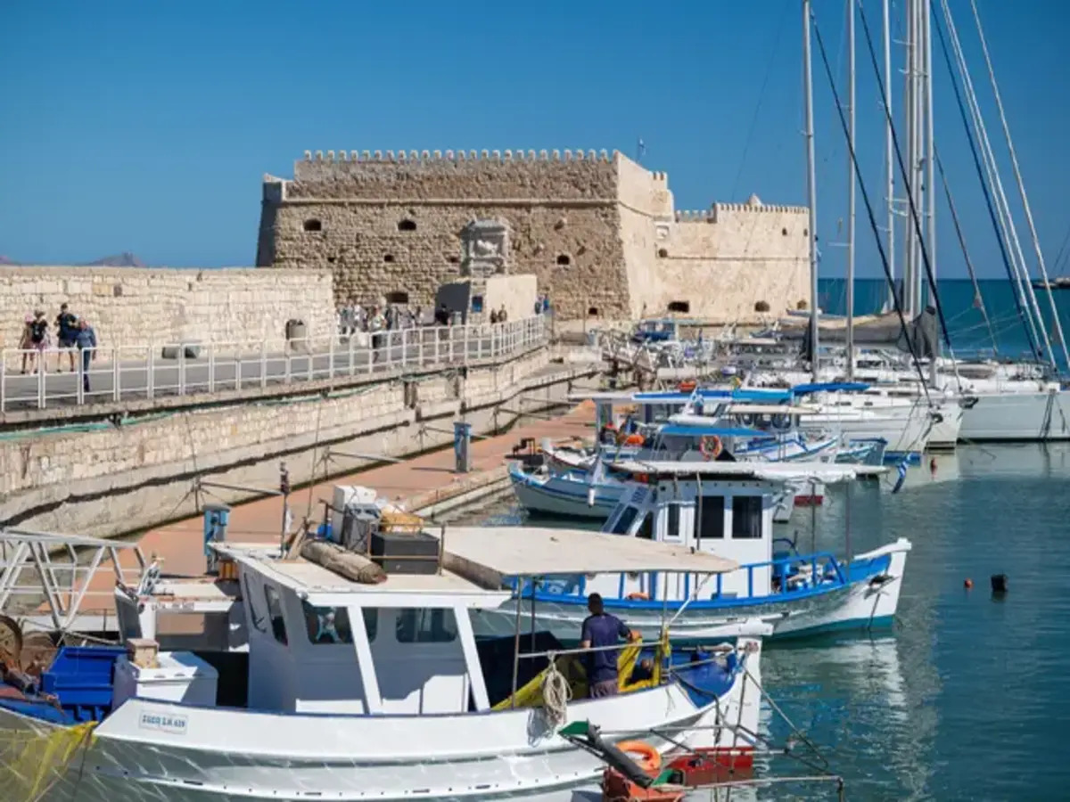 Chania crete open-air sculpture park showcasing contemporary greek art