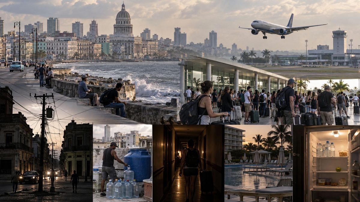 Cuba tourism and travel health concerns amid power, water and fuel shortages